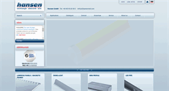Desktop Screenshot of hansen-led.com